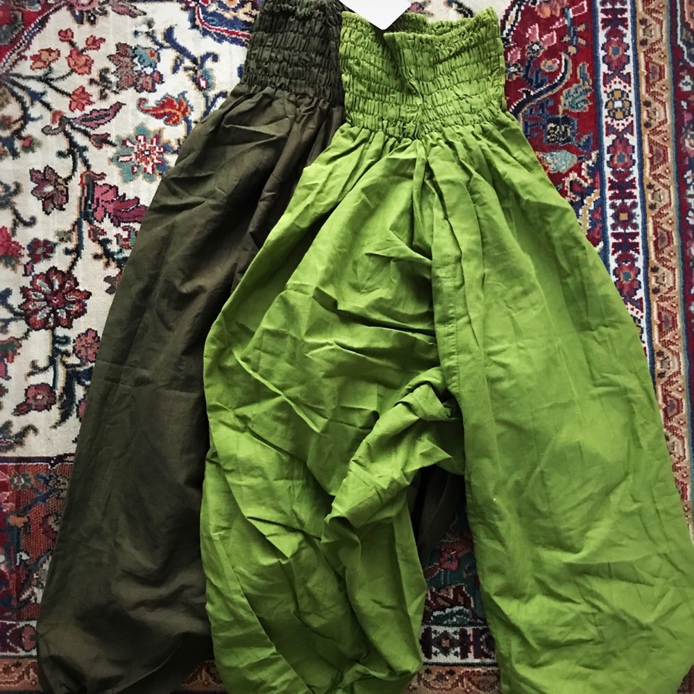Boho parachute pants